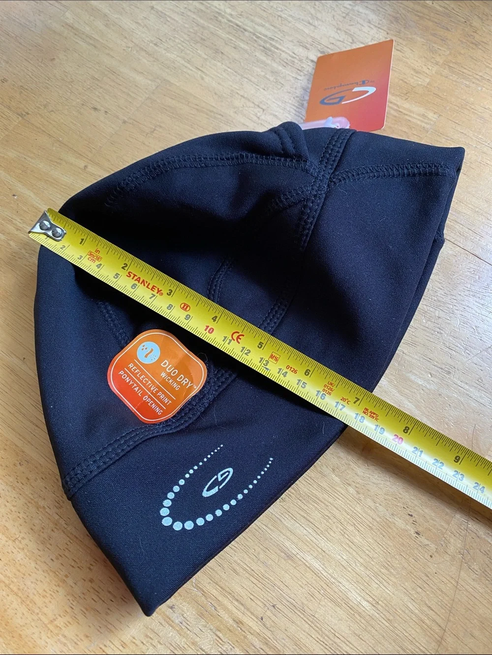 Champion Advanced High Performance Beanie with pony tail opening New One Size